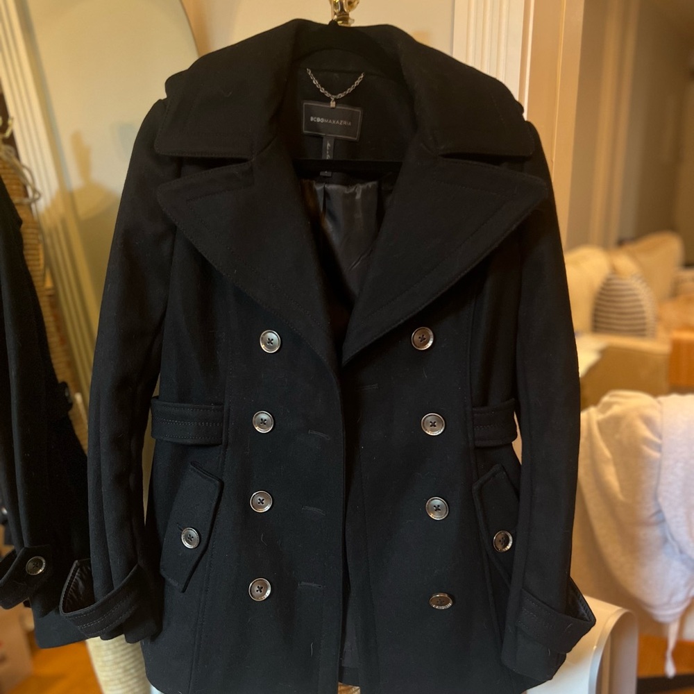 BCBG peacoat